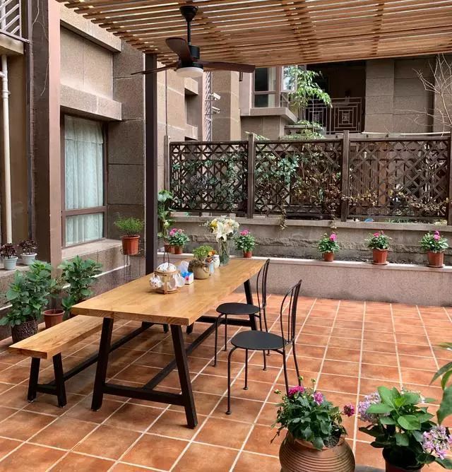 45天改造70㎡自家院子,他仅花4.2万元,改后的花园也太美了吧-50