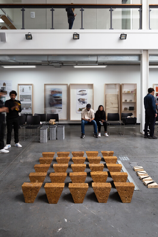 Sugarcrete™可持续建筑材料研发项目丨东伦敦大学,Grimshaw Architects-69