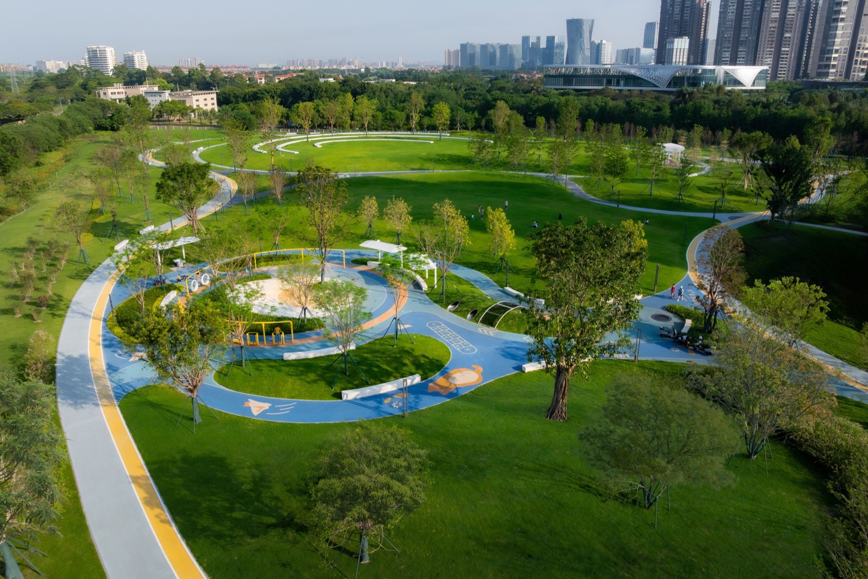 和祐国际医院人才社区配套公园,和祐国际医院外市政公园丨中国佛山丨广东天元建筑设计有限公司（睿住天元）-61