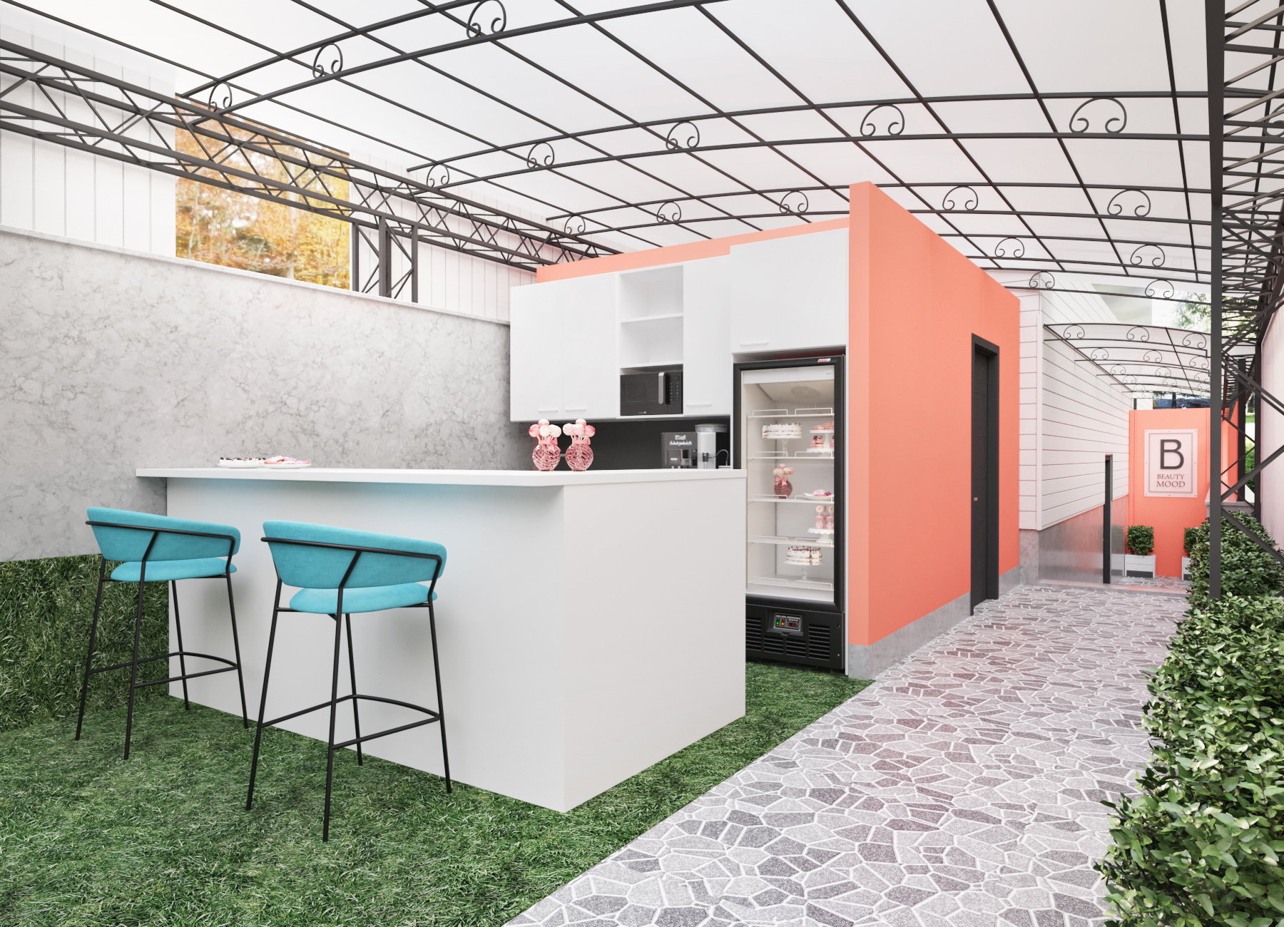 Interior design of a beauty salon BEAUTY MOOD-3