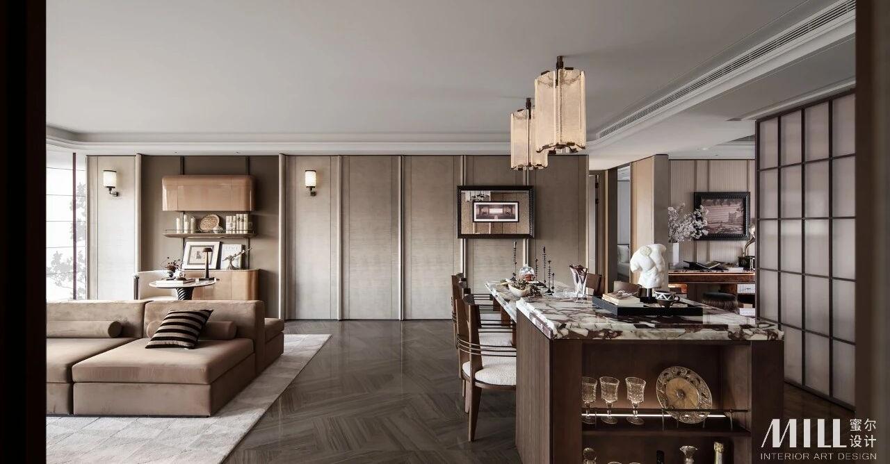武汉万科·东合中心148m²&124m²样板间丨中国武汉丨深圳市蜜尔室内艺术设计有限公司-56