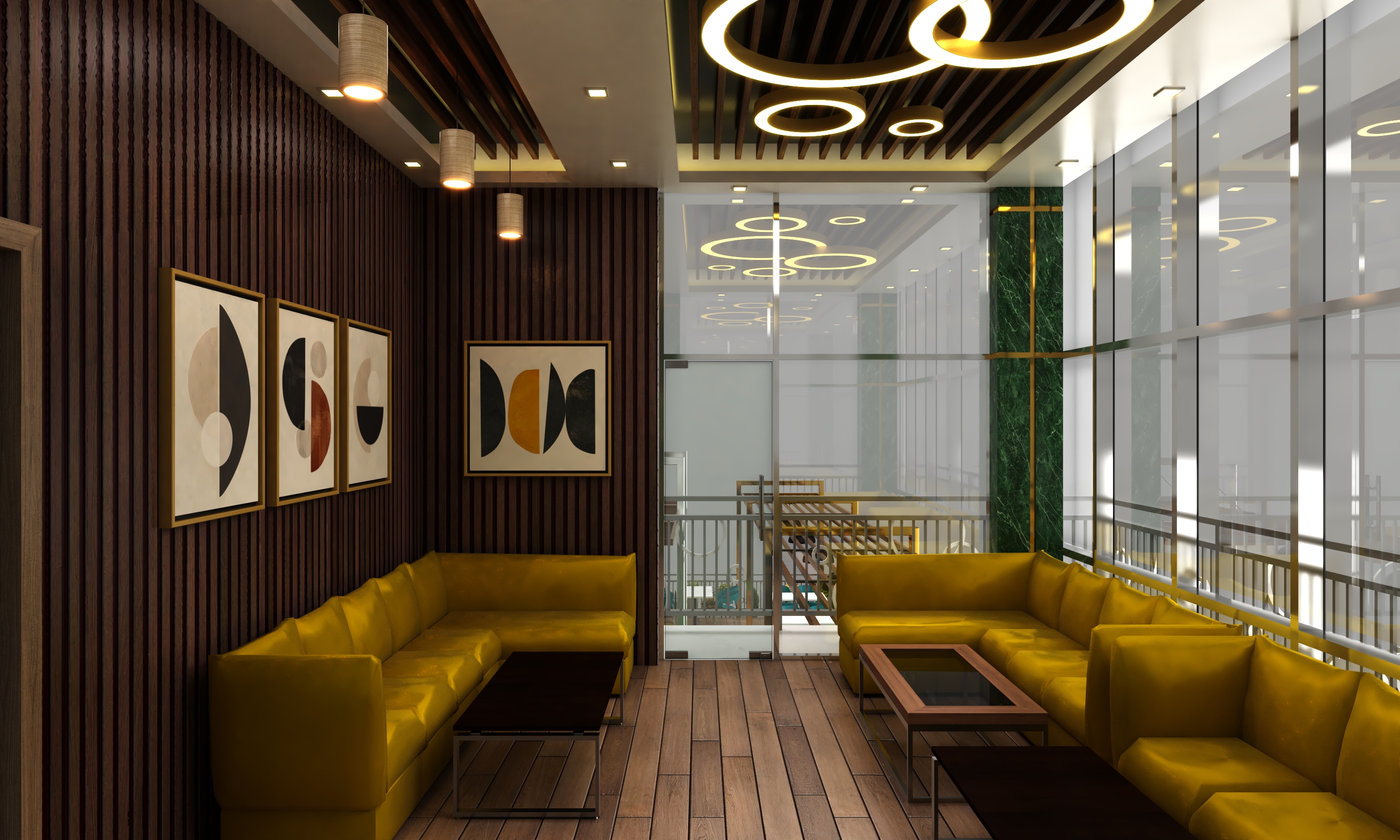 ROYAL LOUNGE - Interior & Exterior Design & Execution-18