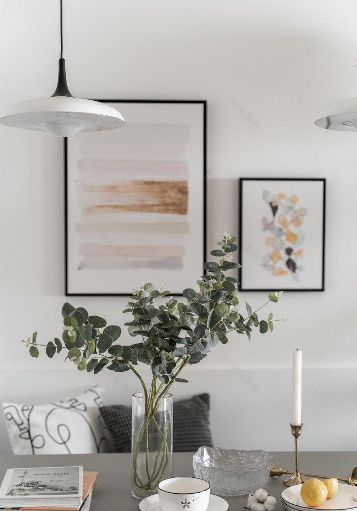 纯净蓝白小北欧,现代简约风典范-18