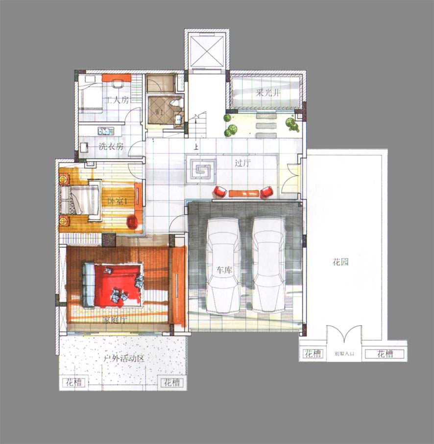 广州颐和高尔夫庄园B区B型别墅样板房-21