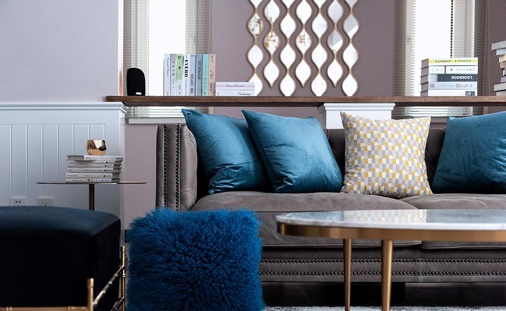 幸福格色平层设计 | 阖家欢享的温馨空间-9