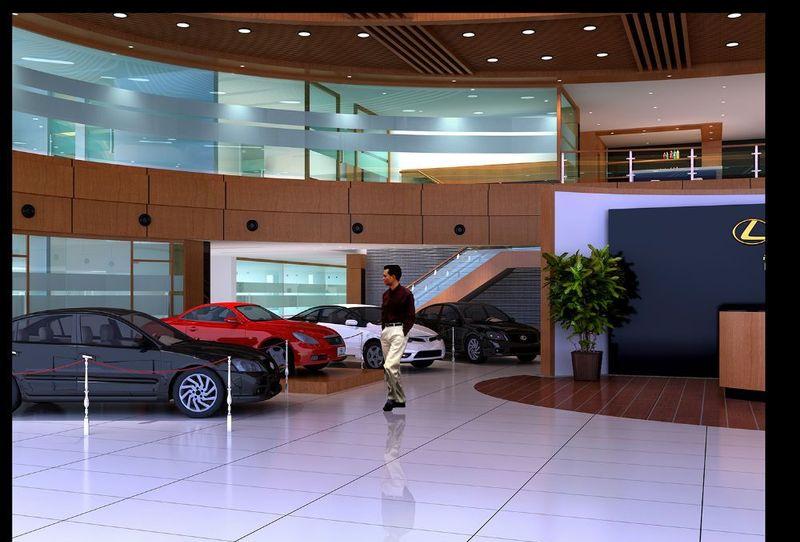 雷克萨斯4S展厅-11