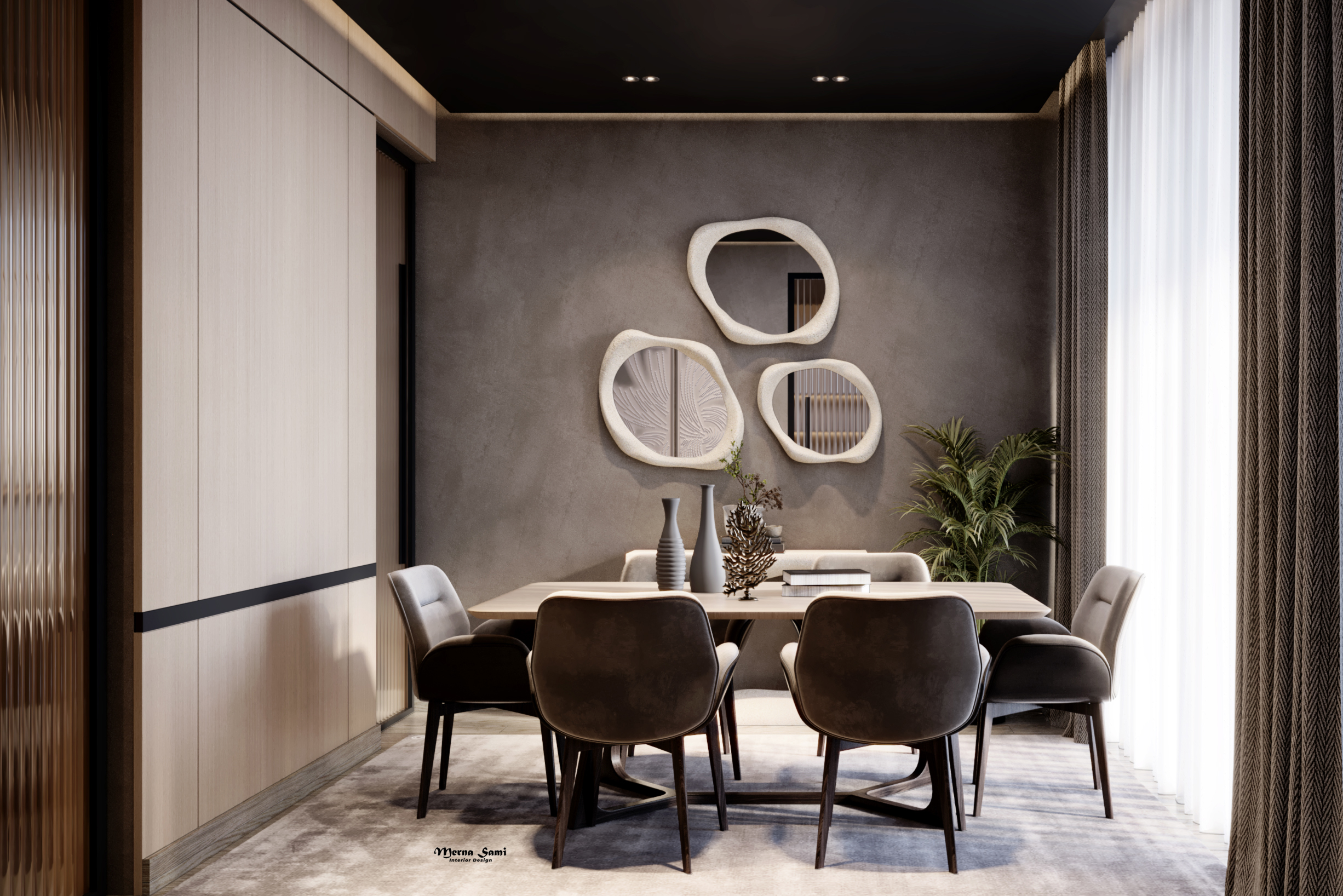 暗色调现代简约公寓丨M A S T E R-32