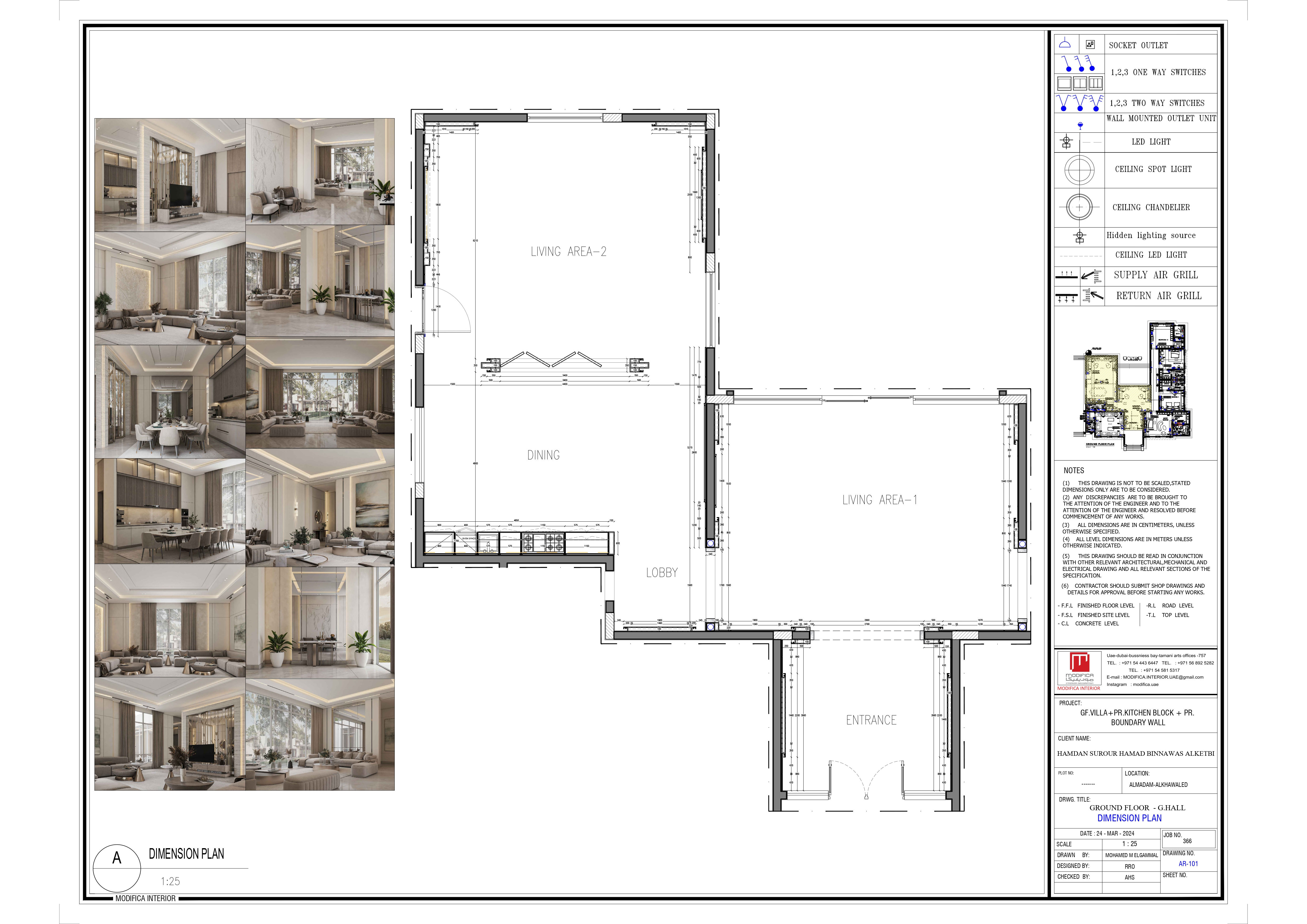 地面[大厅&&女孩房间]丨阿联酋丨ELGAMMAL STUDIO-10