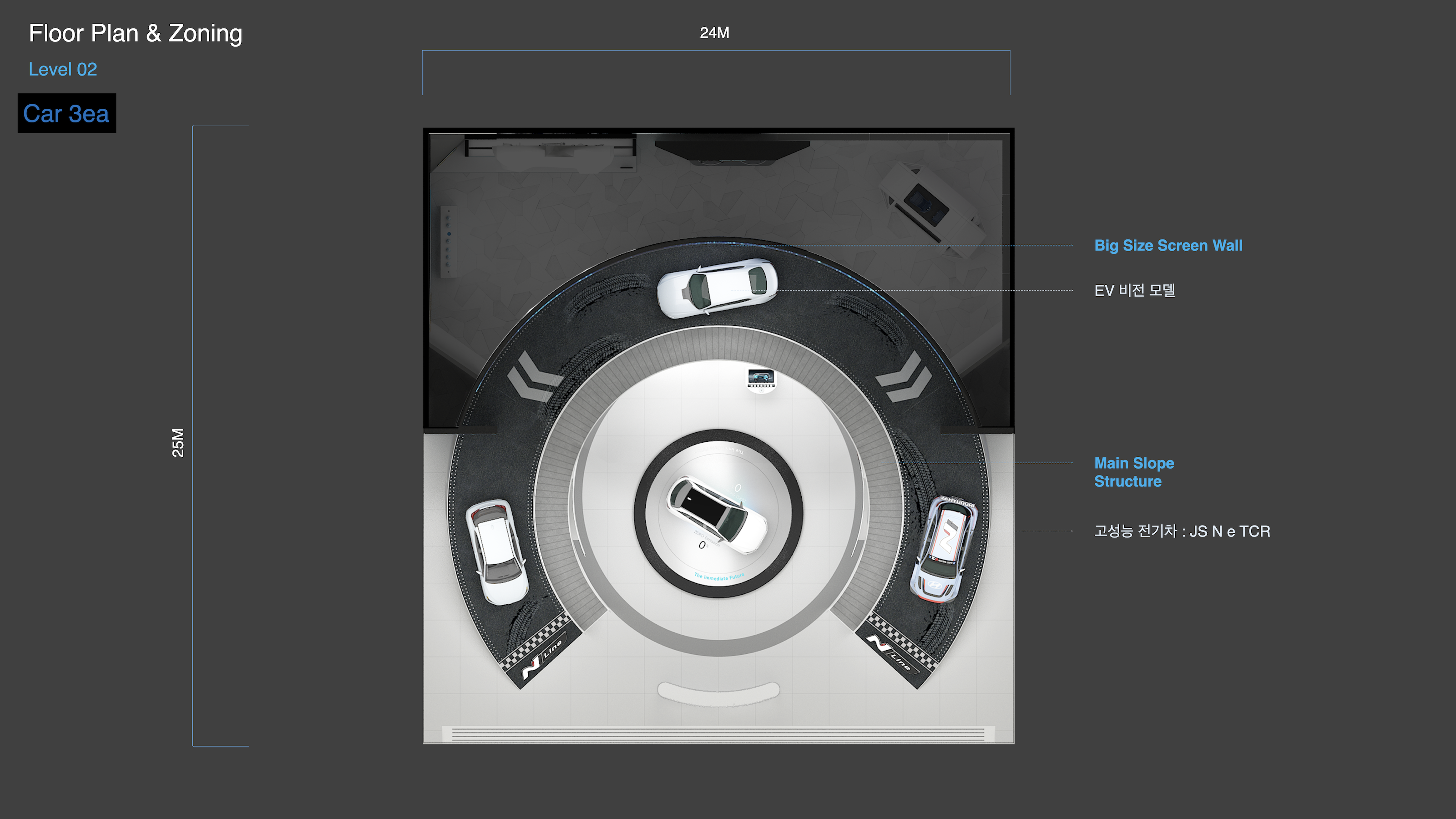 现代汽车展示空间，极简工业风诠释未来出行-16