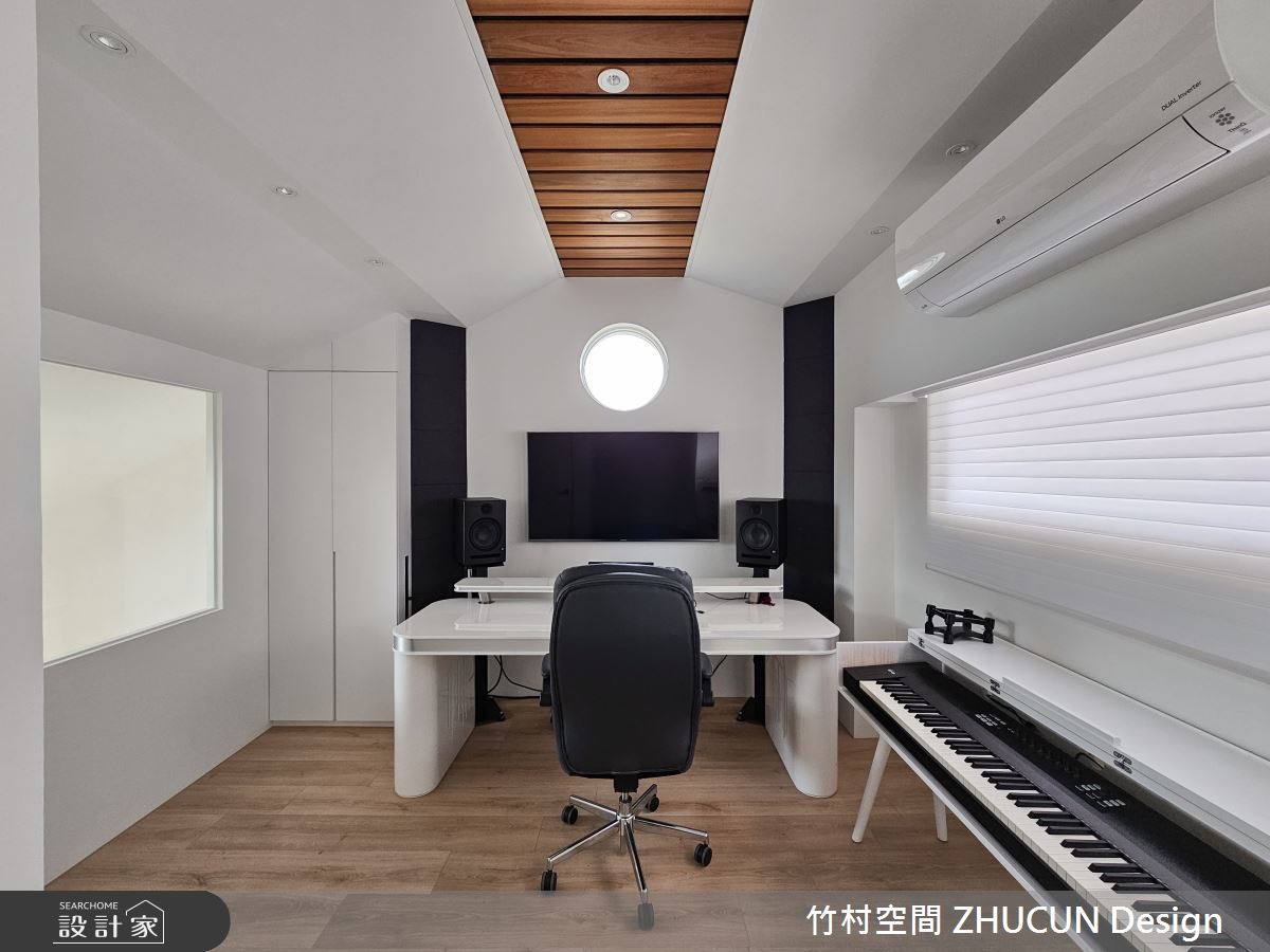 竹村·28享。日·136坪简约风毛坯屋透天别墅丨竹村空间－设计家Searchome-14