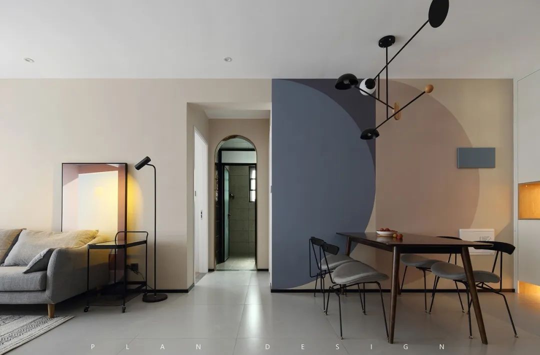 成都 108 平三居室,全屋无硬造型,温润细腻的色彩设计-49