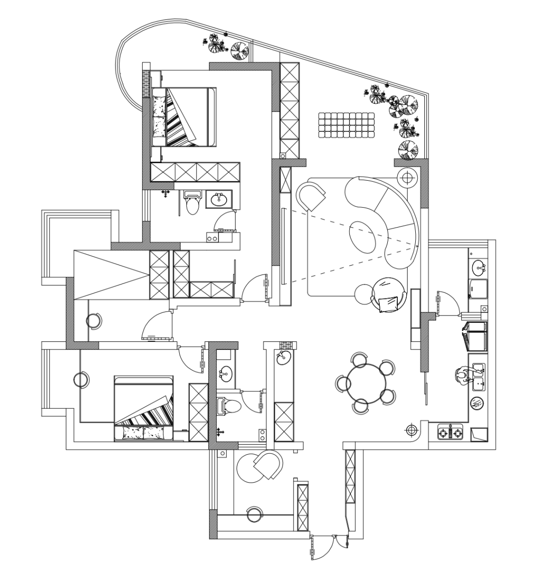 轻法式 dream house · 2 人 2 猫的 143㎡舒适之家丨刘九儿-11