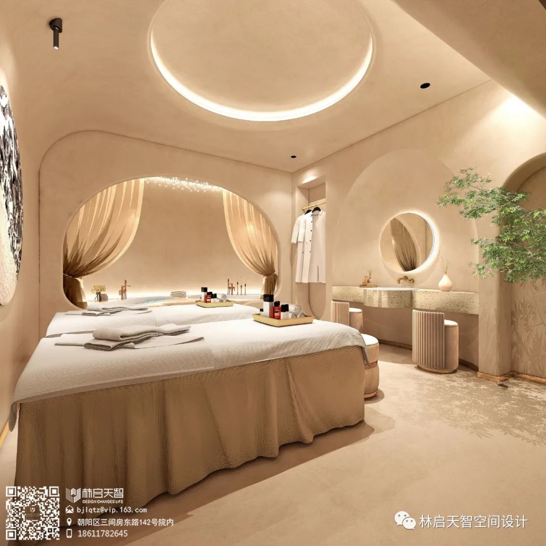 剪艺人生美发沙龙&FEEL 国际高科抗衰设计丨中国北京丨林启天智(北京)建筑工程设计有限责任公司-11