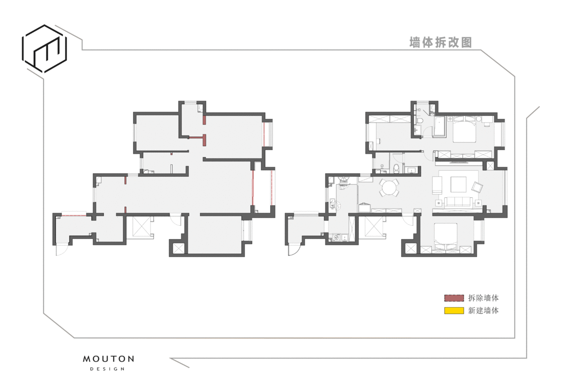 奶白色治愈系婚房-66