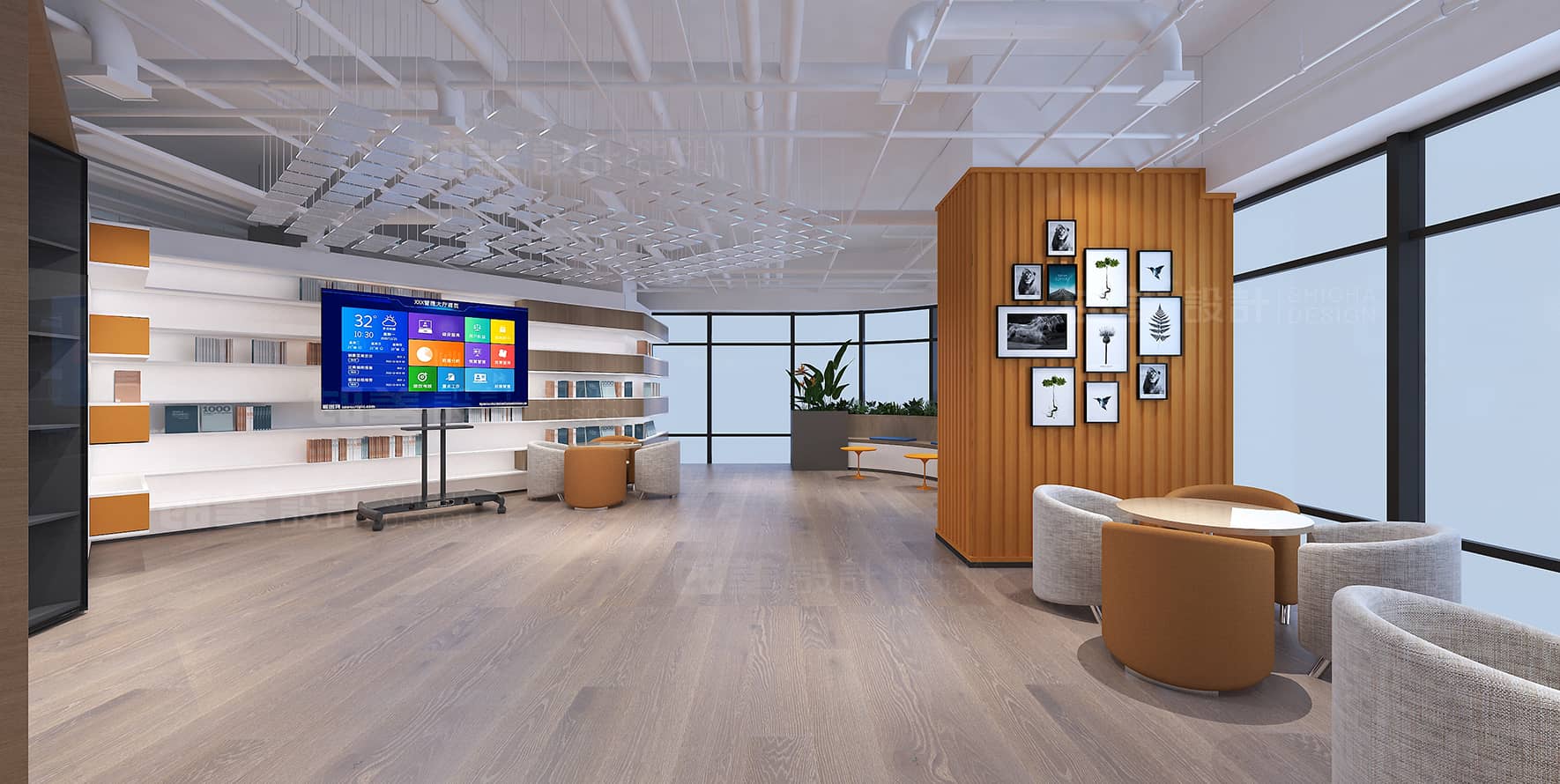 江苏金服数字集团办公空间设计丨中国江苏-19