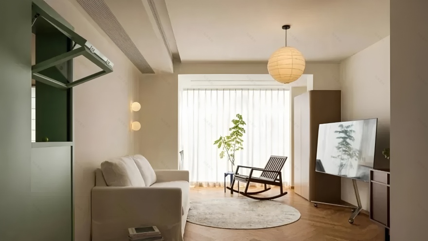 云朵之家|藏在绿色橱窗里的记忆丨中国上海丨时隅设计-0