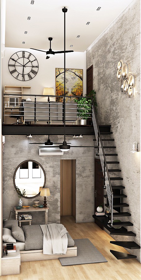 Bed Room02 室内设计丨巴基斯坦拉合尔-7