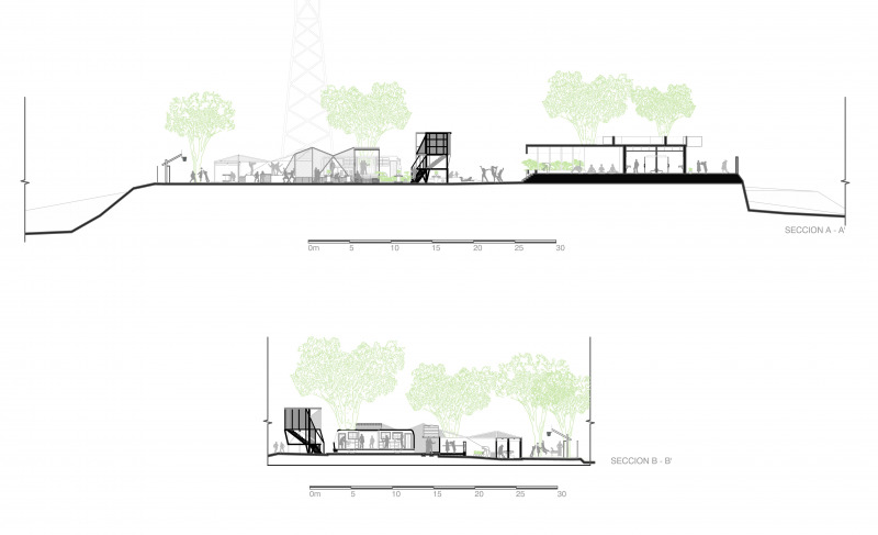 Cerro Mirador旧警察俱乐部改造为包容性公共空间丨委内瑞拉-39