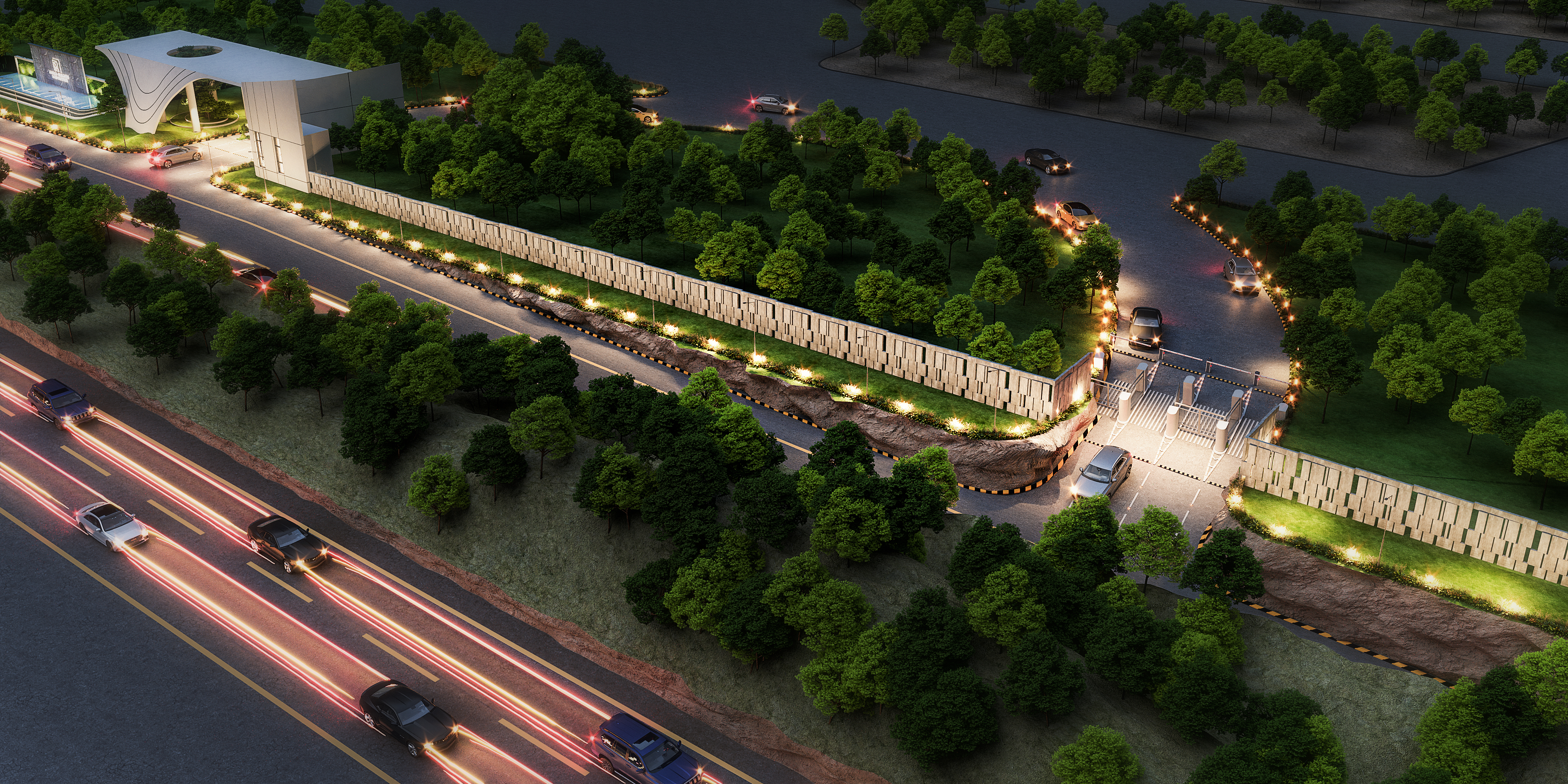 Private Housing Society Gate (Architelier)-6