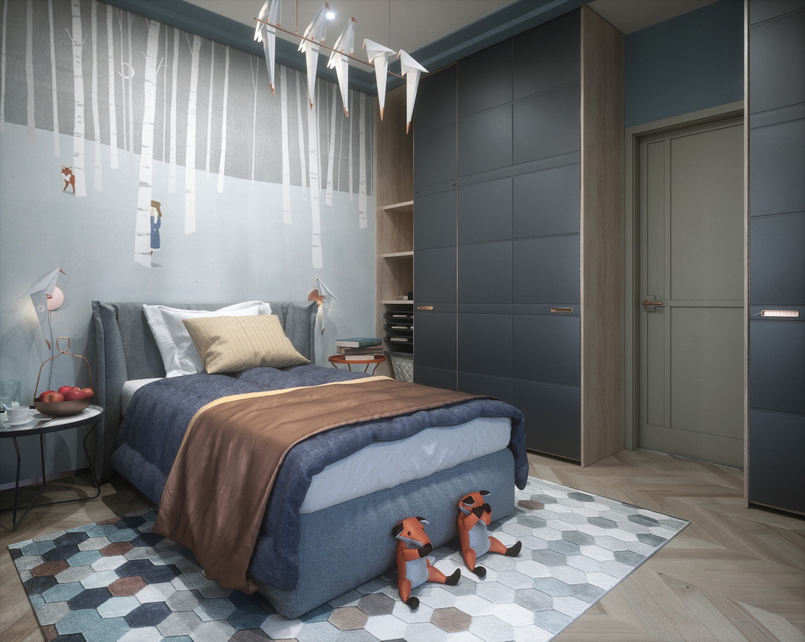 生活在平静而和谐的环境下-1