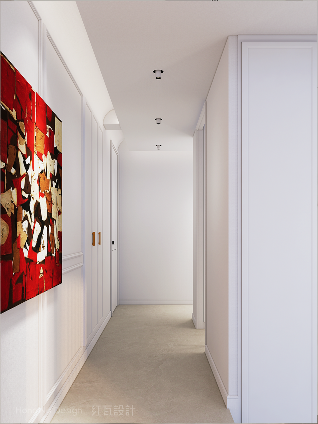 月光梦境 · 法式轻奢亲子住宅设计丨中国福州丨红瓦设计团队-45