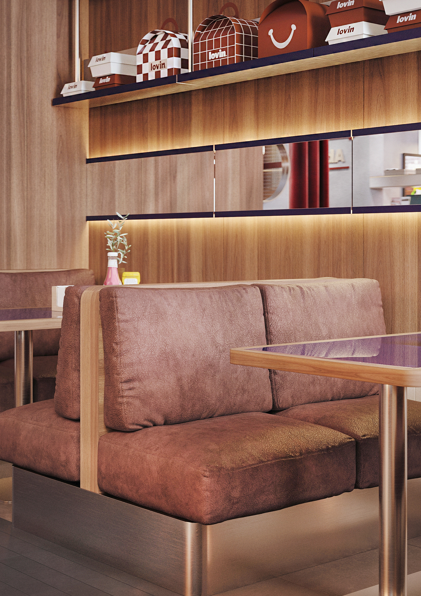 乐事汉堡店（注：LOVIN可能是品牌名，音译接近乐事 ，БУРГЕРНАЯ意为汉堡店 ） 丨俄罗斯莫斯科-20