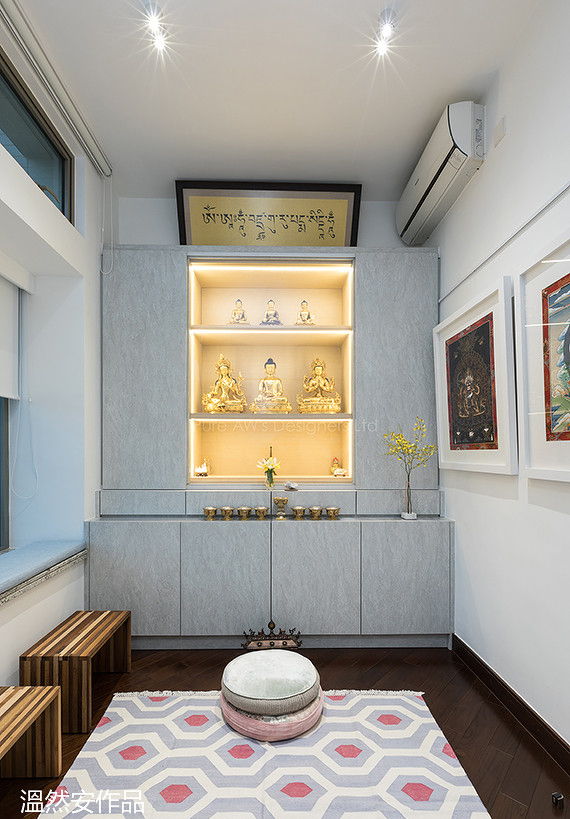 香港82㎡现代轻工业风格住宅  溫然安-8