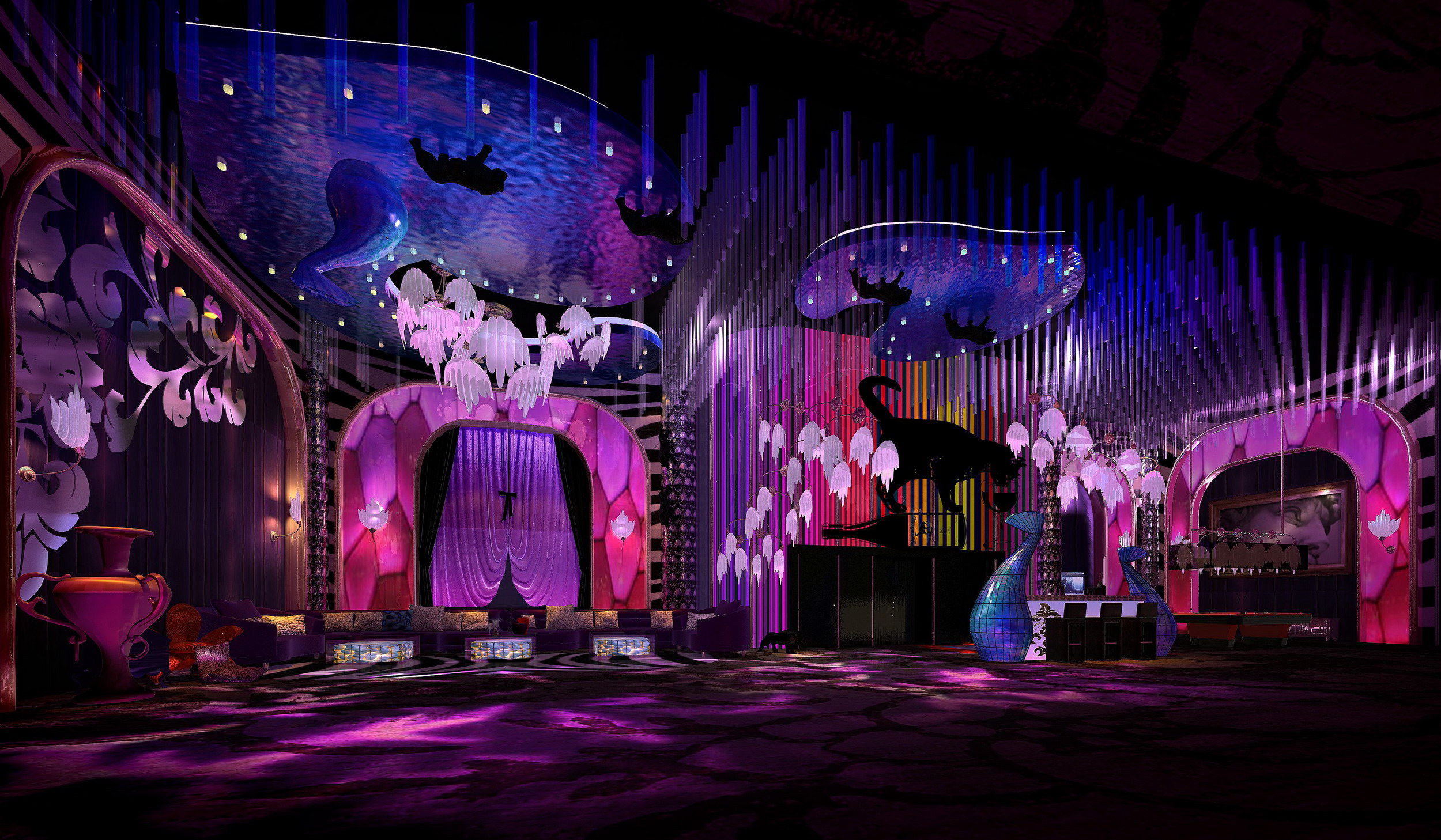 蒙古风情酒店设计 工装设计-34