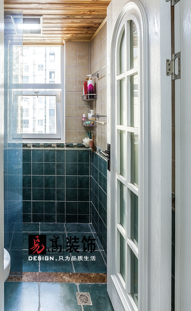 96 平米美式三室两厅，易高装饰打造不一样的空间-20