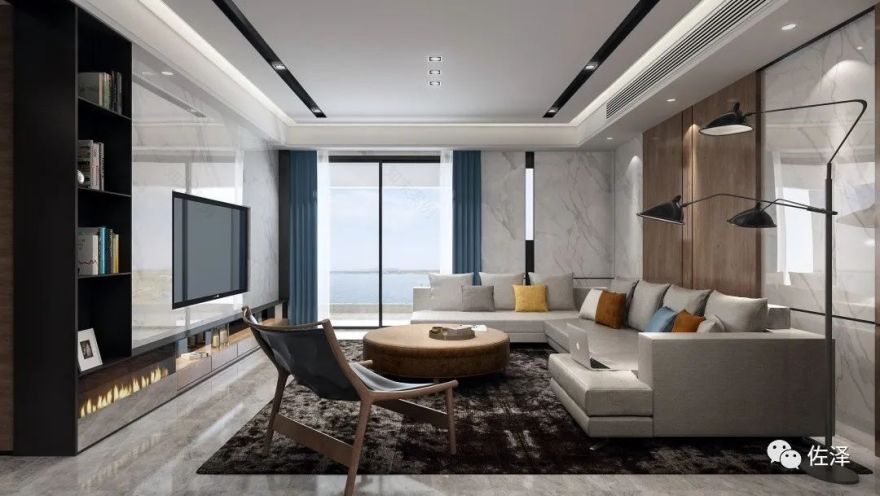 意式简约之美,佛山中信山语湖复式住宅设计-76