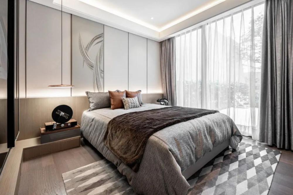 自然之美,都市心灵的栖息地——精致轻奢别墅设计-26