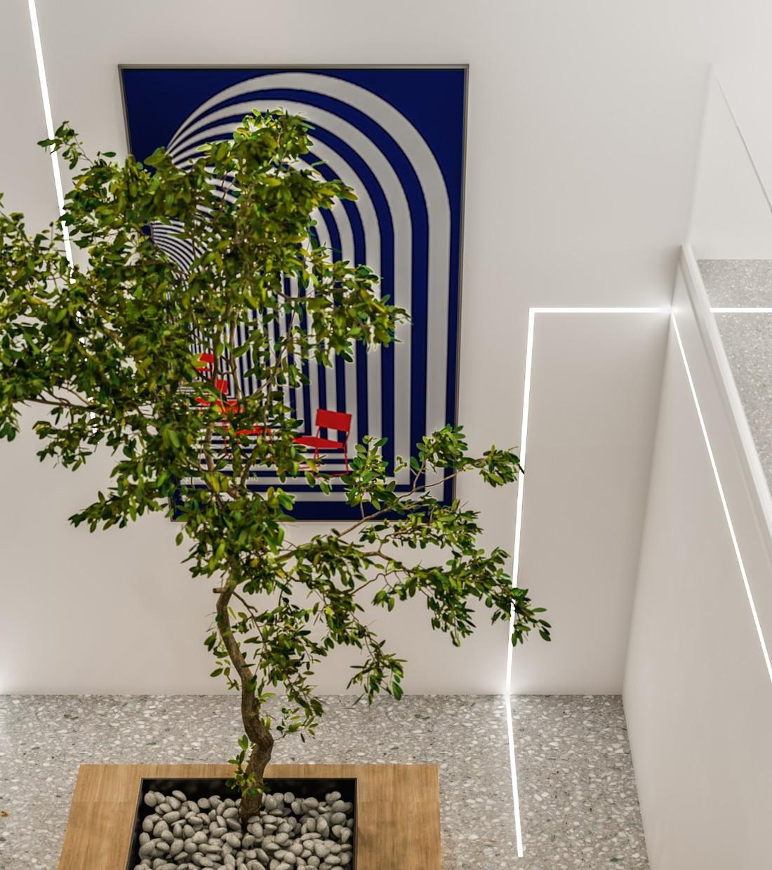 
设计新作 | 410㎡ 联排美墅 -13