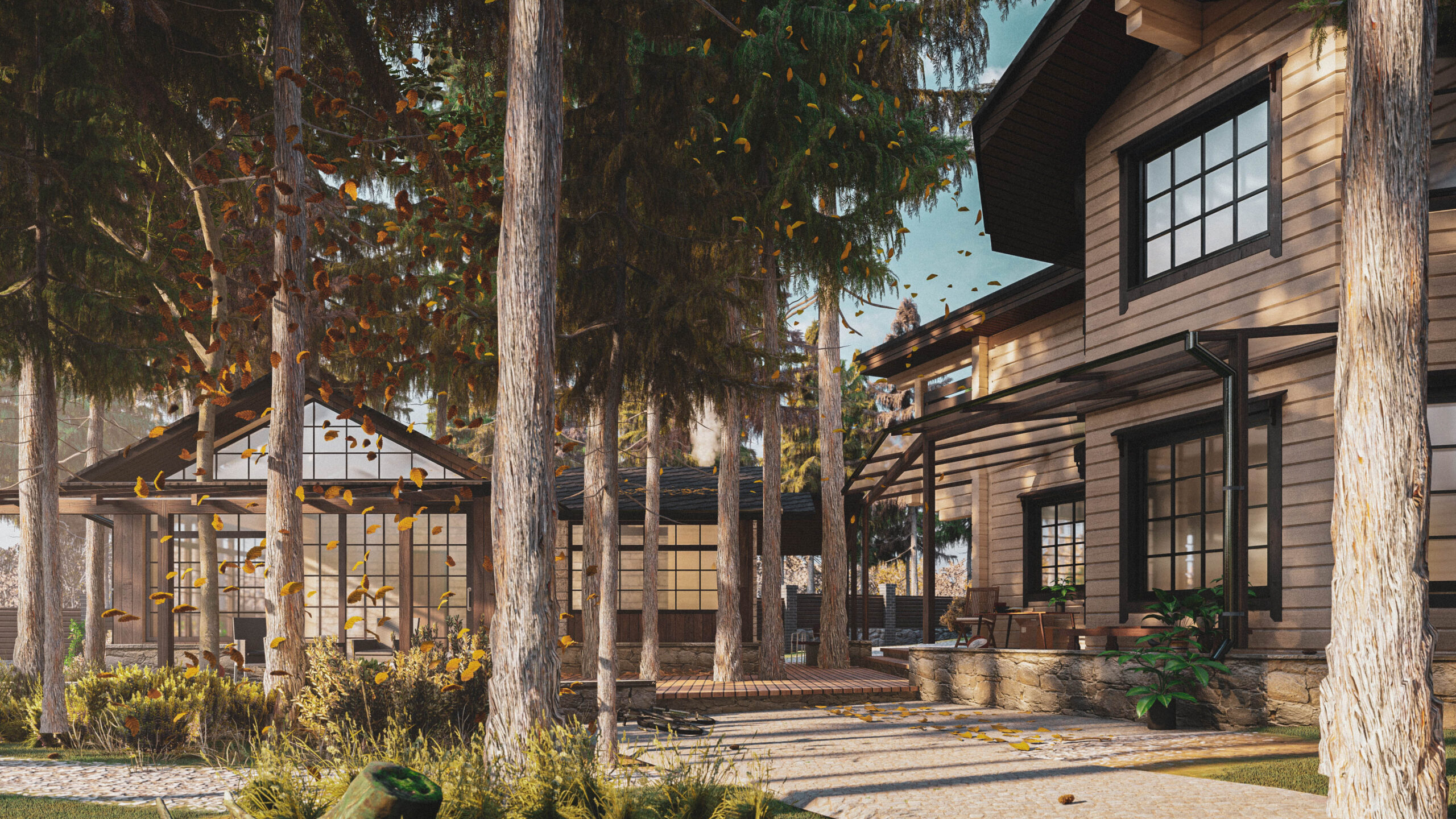 森林中的私人住宅560㎡项目丨ARXY工作室-15