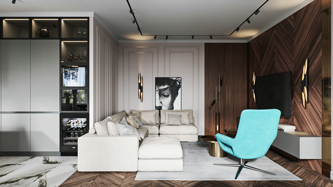 被简欧风席卷的生活空间，演绎质感美学-2