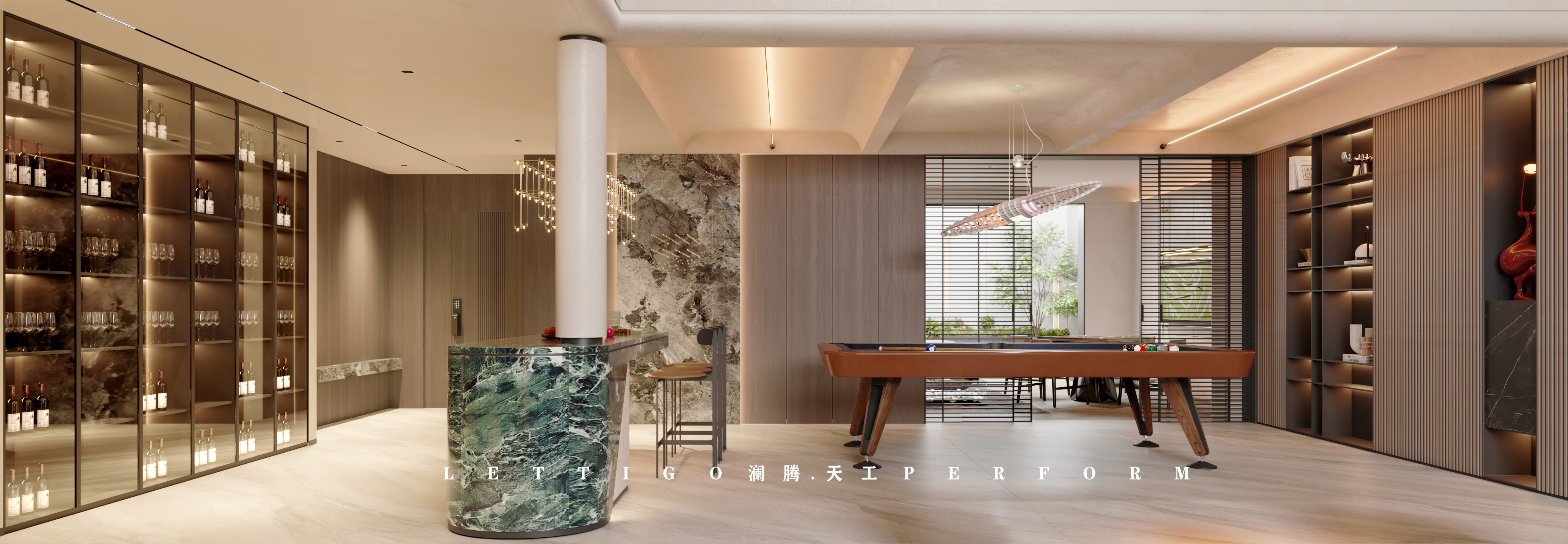 暖调轻奢系列别墅|一眼万年的家✔-5