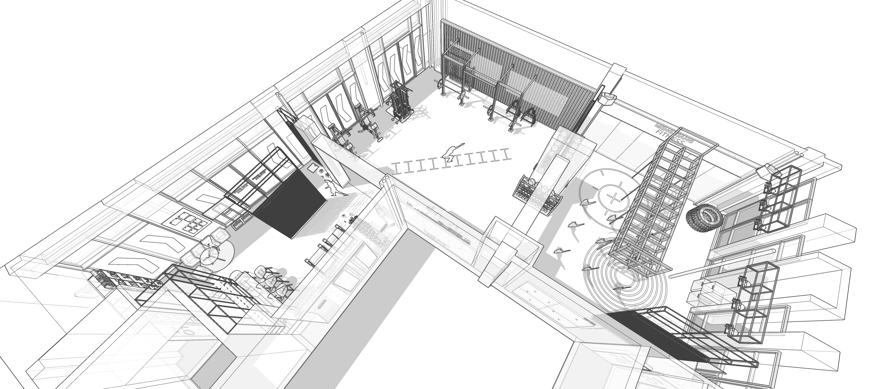 ME+梦想健身工作室丨中国苏州丨CHAO 苏州巢羽设计事务所-35