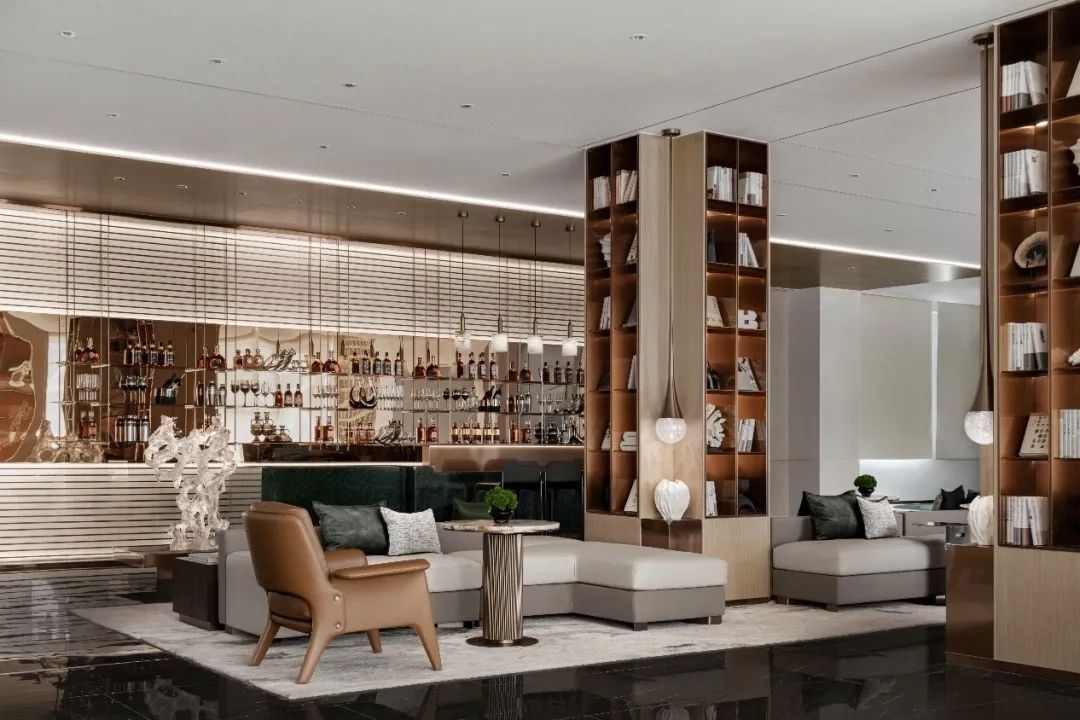 济南银丰国泰江悦项目售楼处丨中国济南丨万景百年室内设计-27