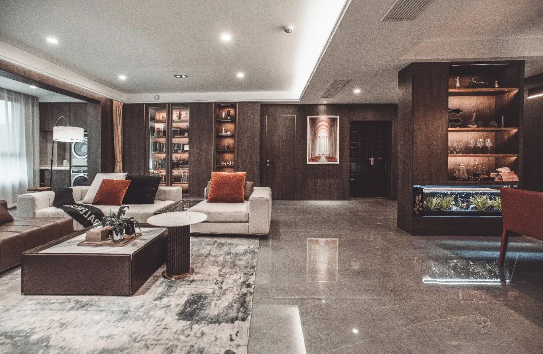 绿地海珀天沅 210㎡现代轻奢之家丨中国济南丨张龙虎-15