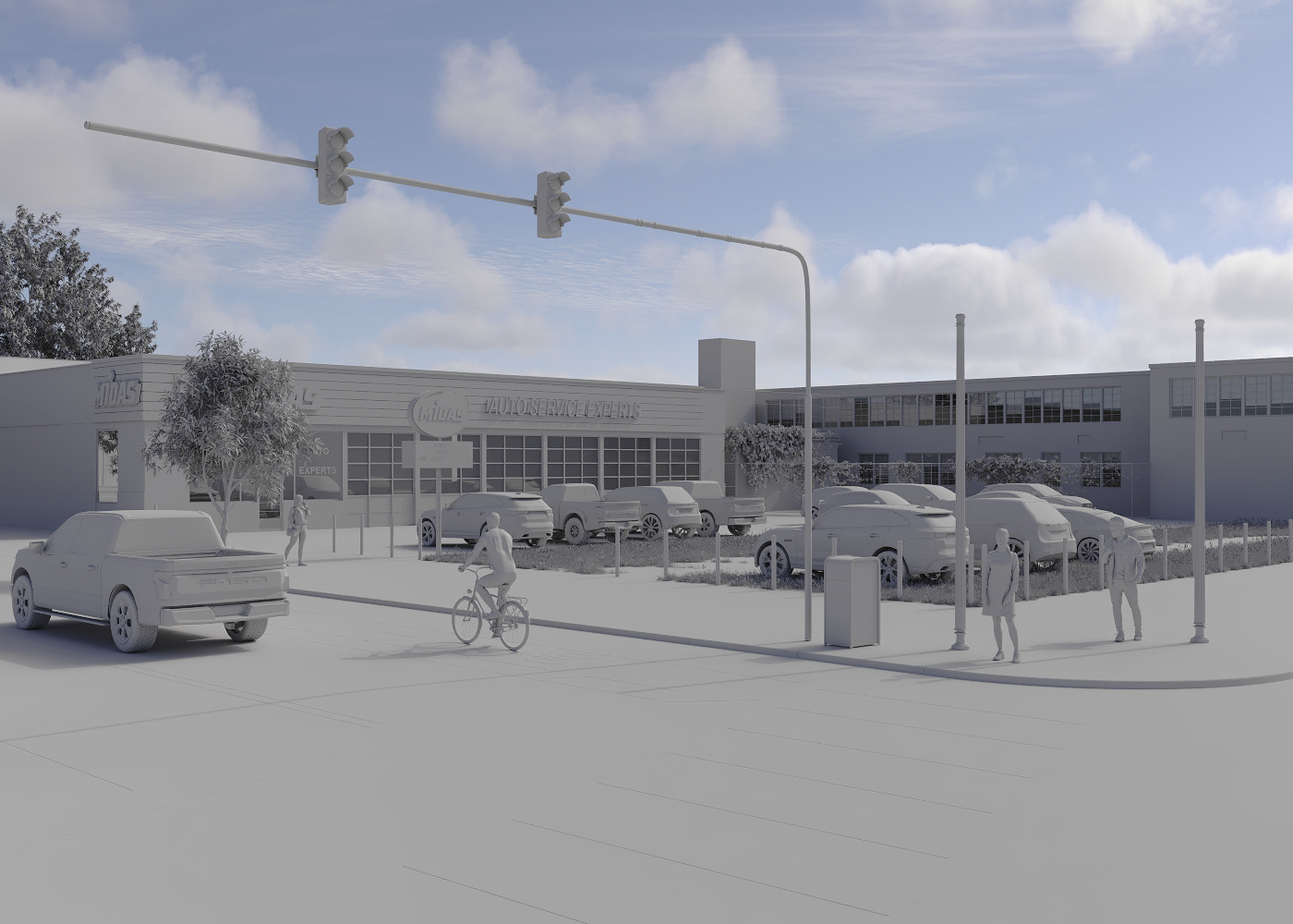 3D建模与可视化:基于谷歌地图的建筑呈现丨Iryna Semenovych-9