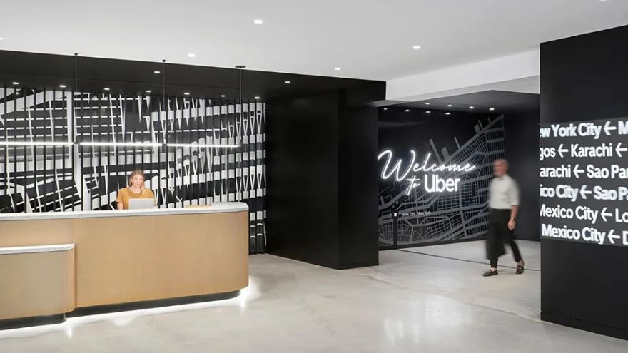 美国优步Uber 世贸中心总部丨美国纽约丨IA 设计团队-18