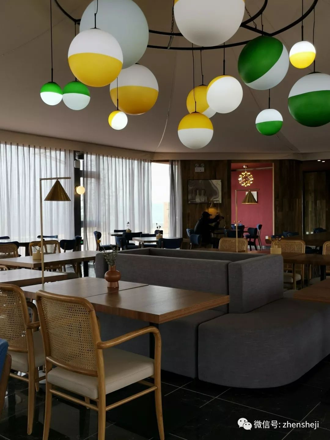 莫兰迪色草原深处的“奥伦达部落五色天路小镇”餐厅-71