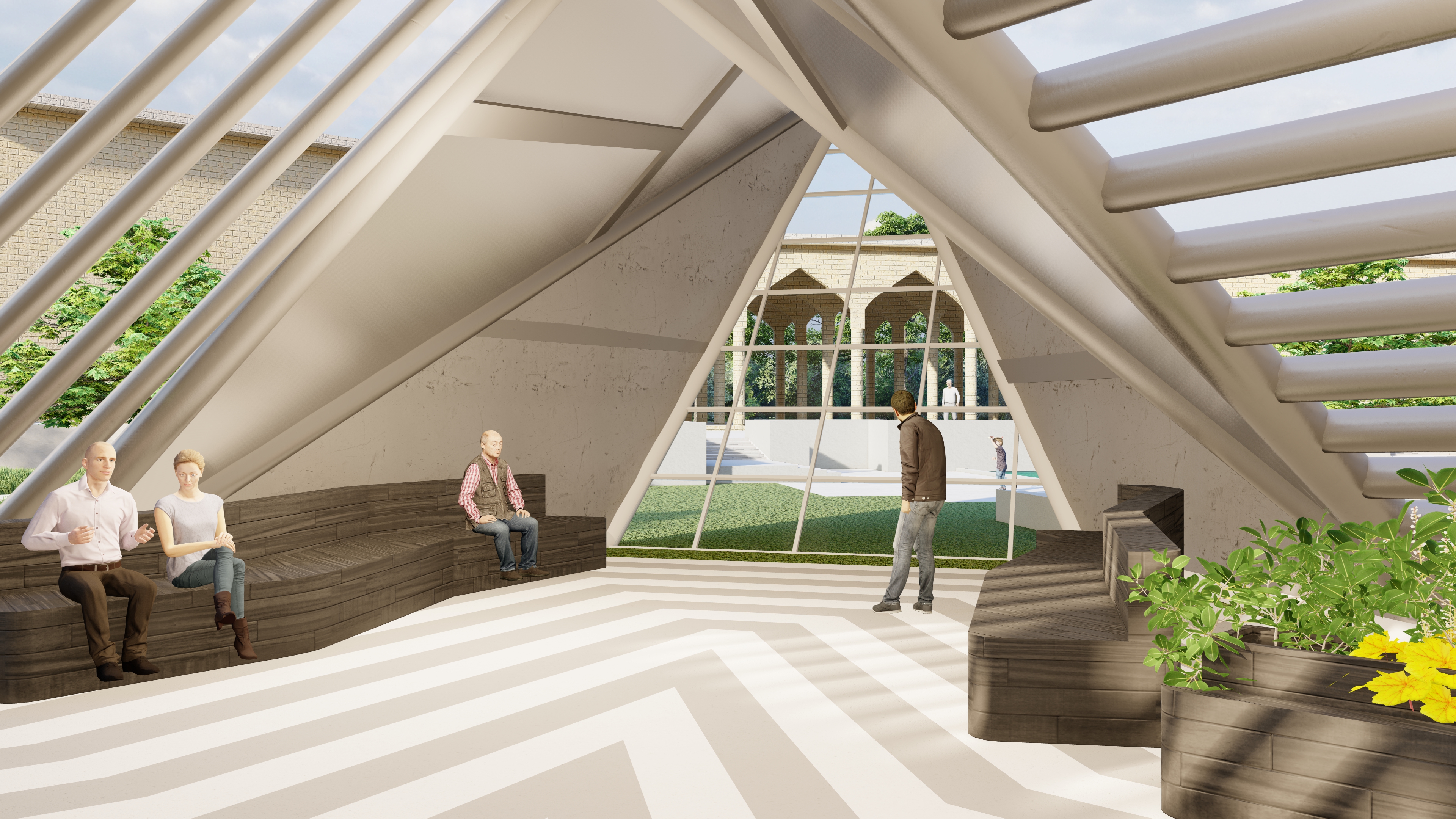 透视亭丨埃及开罗丨开罗大学工程学院建筑系-32