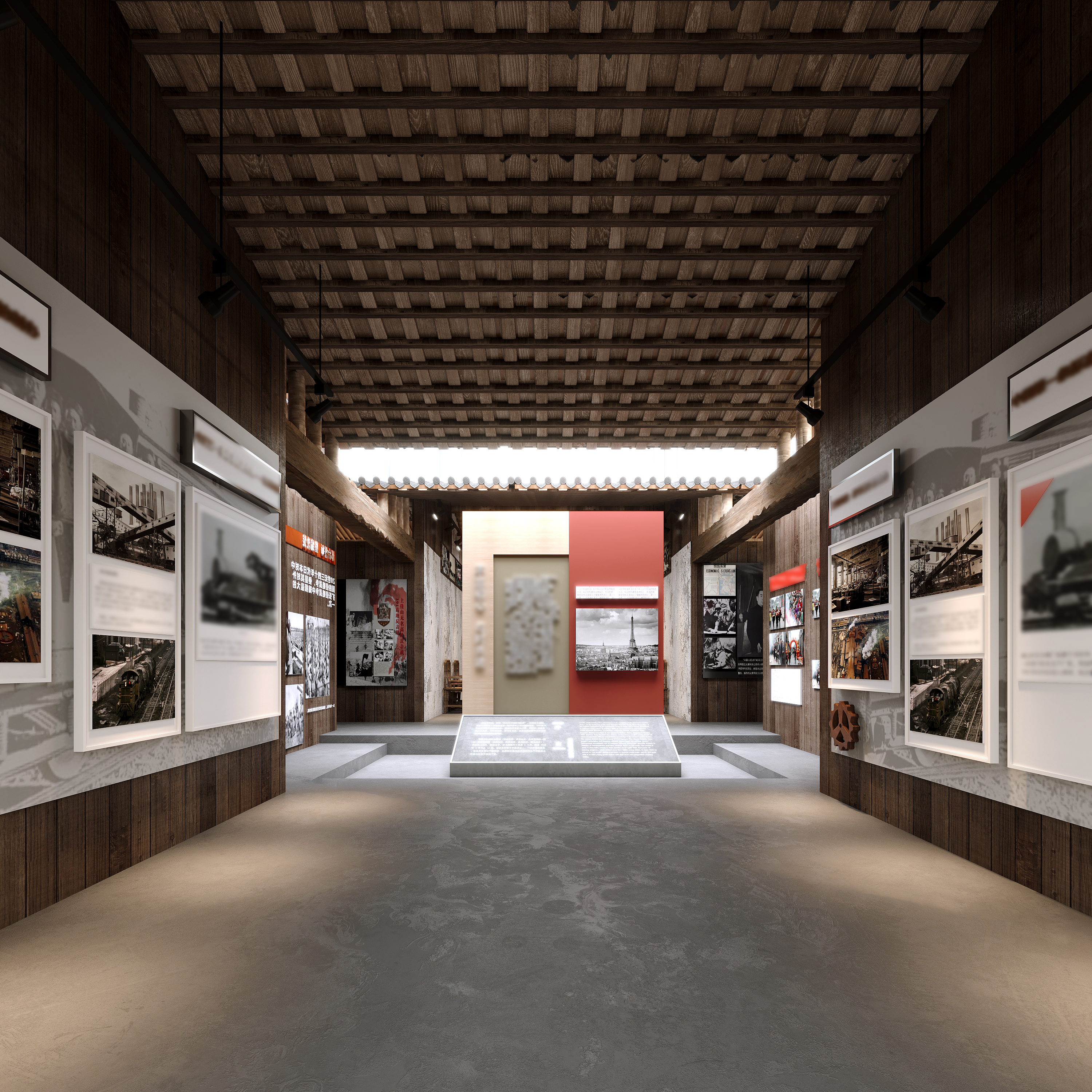 文化展厅效果图 -7