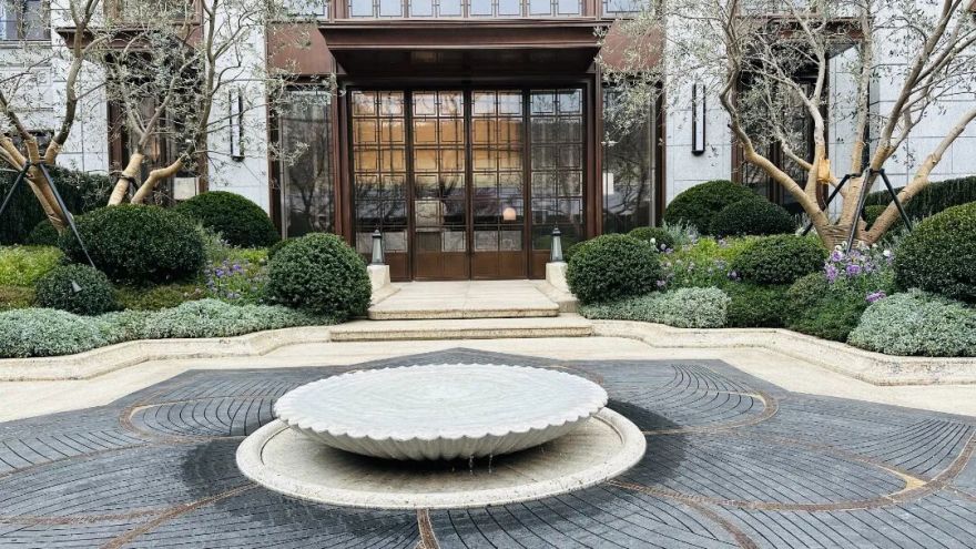 海派花境的几何抒情诗 ——华润南房士林润园,以花境重译中西交融的时光诗篇-33