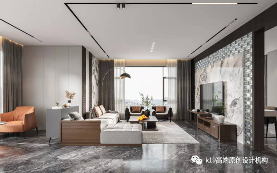 阅山湖·云著现代简约居所设计丨K·19 高端原创设计机构-13