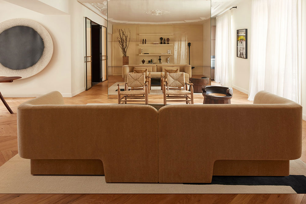 巴黎公寓的柔和优雅-13