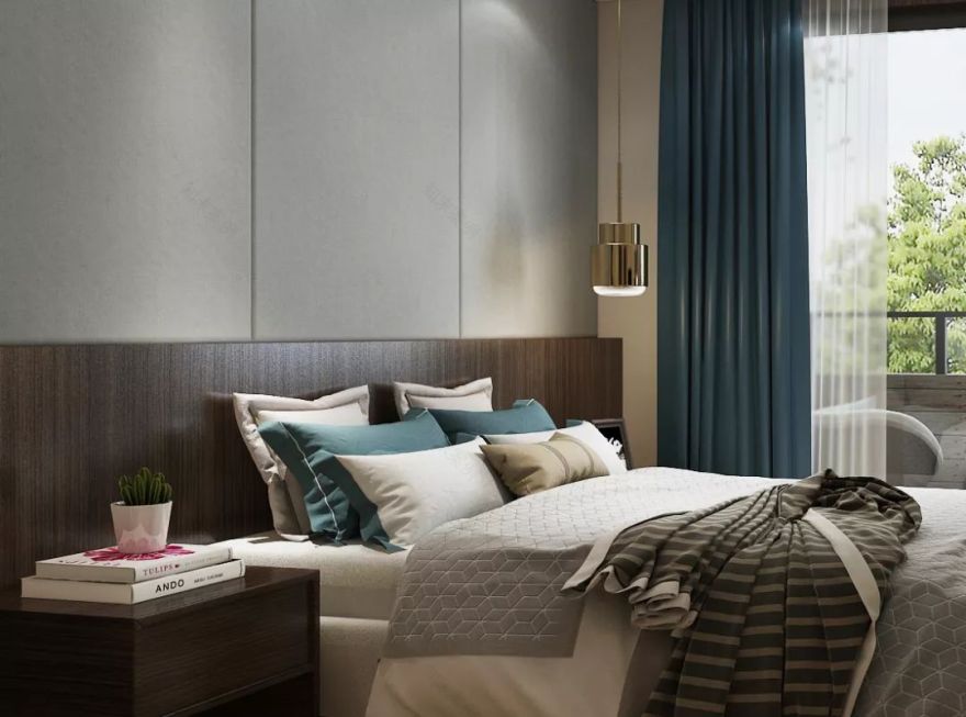 廖俊豪打造康桥融府 129㎡北欧轻奢空间,-99