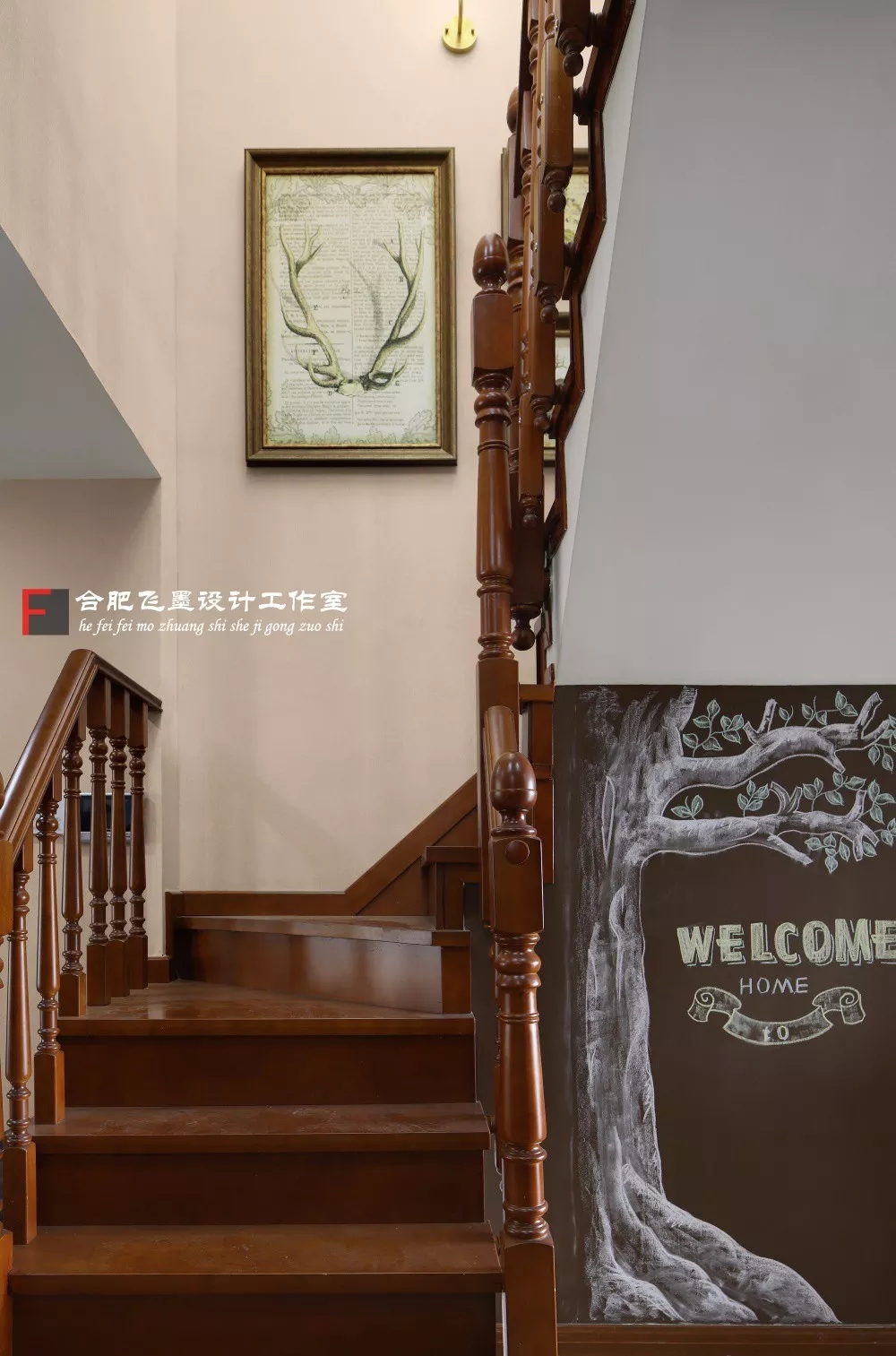 飞墨设计新作品 | 《彼岸花开》 | 200㎡美式-55