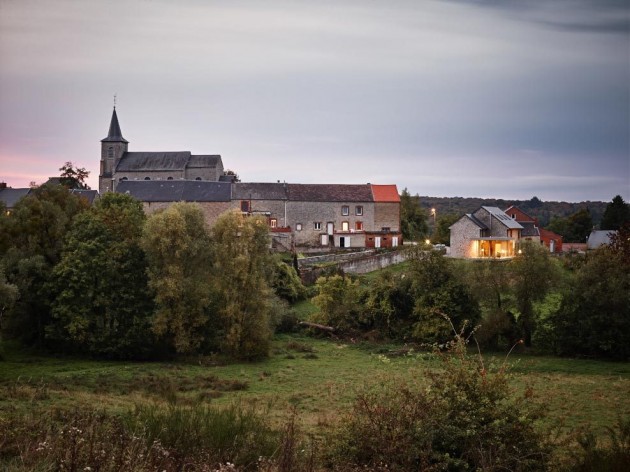 比利时老房改造项目丨Dehullu Architecten-19