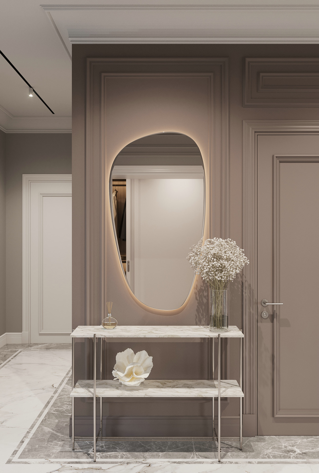 360㎡大平米住宅设计 轻奢高级感！-1